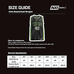 NXI Vikings Basketball Jersey
