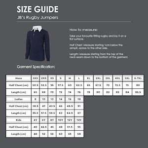 CYFC Navy Rugby Jumper