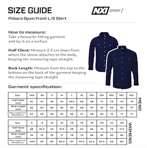 RBS Womens Open Front Drill Shirt