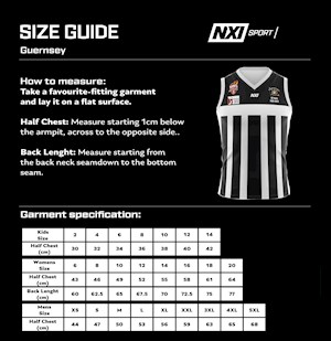 Willunga FC Junior Playing Guernsey