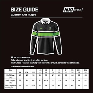 Kersbrook FC Custom Knit Rugby