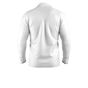 HPE/COACHES - AHS Staff Custom White LS Polo 