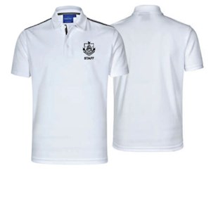 All Staff - AHS Staff SS White Polo