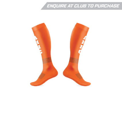 AHHC Orange Playing Socks
