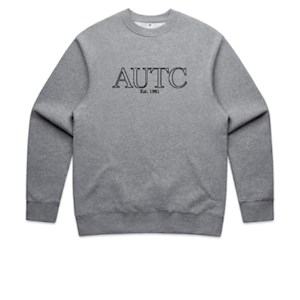 AUTC Crew Jumper - Grey Marle