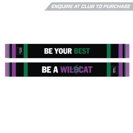 Adelaide Wildcats Custom Knit Scarf