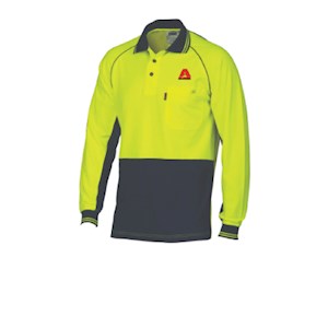 Aldom HI Vis LS Polo 