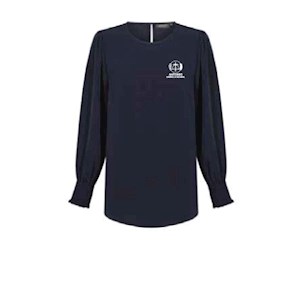 Antionio School Shirred LS Top Womens