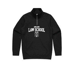 AULSS QTR Zip - Black