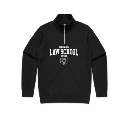 AULSS QTR Zip - Black