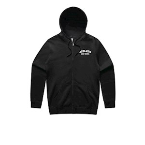 AULSA Zip Hoodie - Black