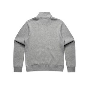 Balaklava FNC EMB Qtr Zip - Grey Marle