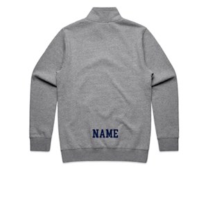 Balaklava HS Qtr Zip- Grey Marle