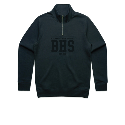 Balaklava HS Qtr Zip- Navy