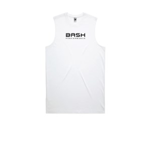 BASH Performance Singlet - White