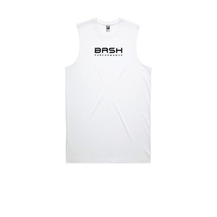 BASH Performance Singlet - White