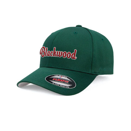 Blackwood FC Flexfit Script Cap - Red