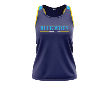 Blue Wren NC Singlet