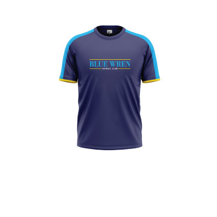 Blue Wren Netball Club Warm Up Tee