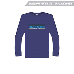 Blue Wren Netball Club LS Warm Up Tee