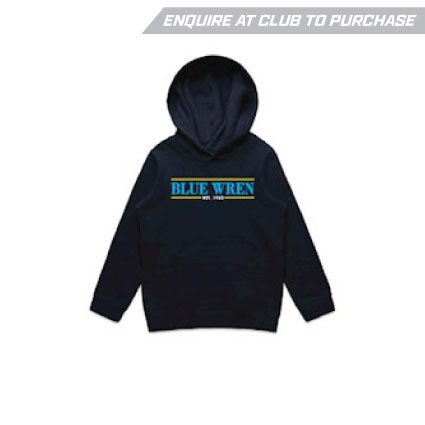 Blue Wren Netball Club Hoodie - Kids