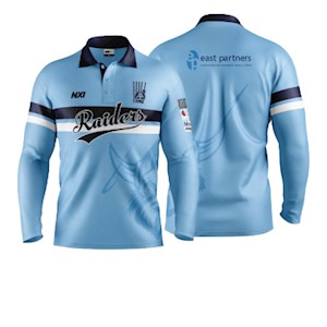 Bridgewater Raiders Cricket Club LS Playing Shirt (A&#39;s/T20&#39;s Only)