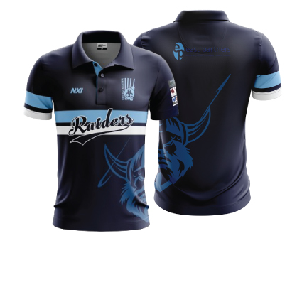 Bridgewater Raiders Cricket Club Polo Shirt - Social