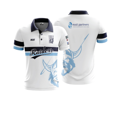 Bridgewater Raiders Cricket Club SS Playing Shirt - Juniors, B’s and C’s