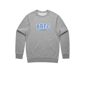 BRFC College Crewneck- Grey