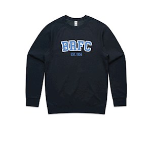 BRFC College Crewneck- Navy