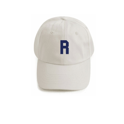 BRFC Cotton Twill Letter Cap- Natural