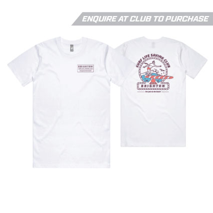 Brighton SLSC Retro Print T-Shirt