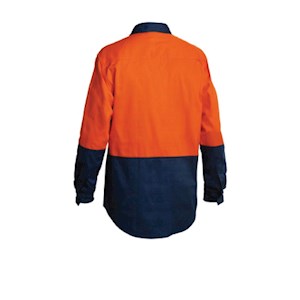 Built Structural Hi-Vis Long Sleeve Shirt 