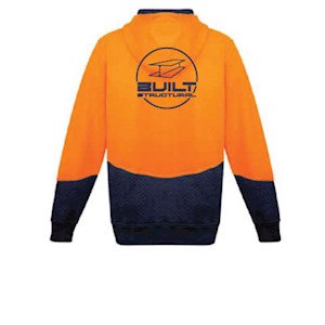 Built Structural Hi-Vis Hoodie