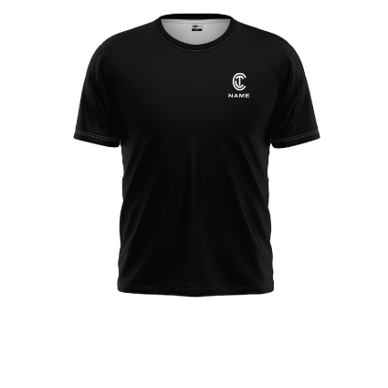 Campbelltown Tennis T-Shirt - Black
