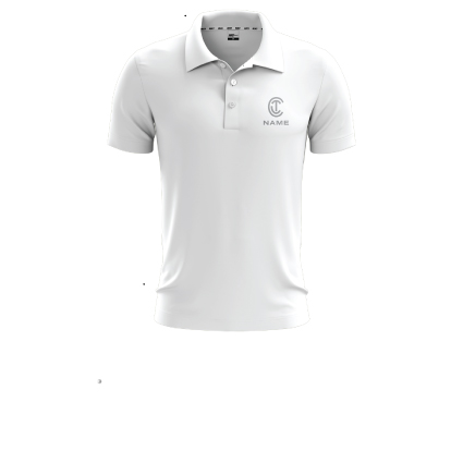 Campbelltown Tennis Polo - White