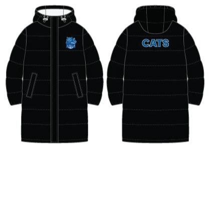 CSFC - Black Zip Puffer Jacket