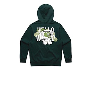 CBA Grad Pine Green Heavy Hoodie