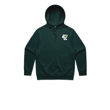 CBA Grad Pine Green Heavy Hoodie