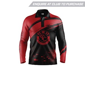 CAFC Sounder Long Sleeve Fishing Polo