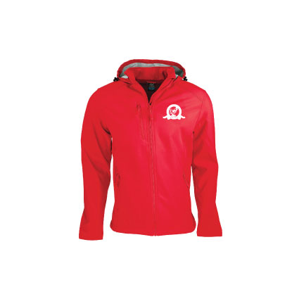 Central Whyalla FC Softshell Jacket - Red