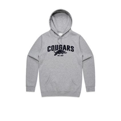 CYFC Cougar Hoodie - Grey Marle