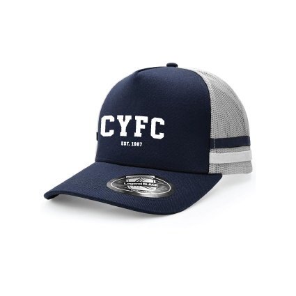 CYFC Striped Trucker Cap
