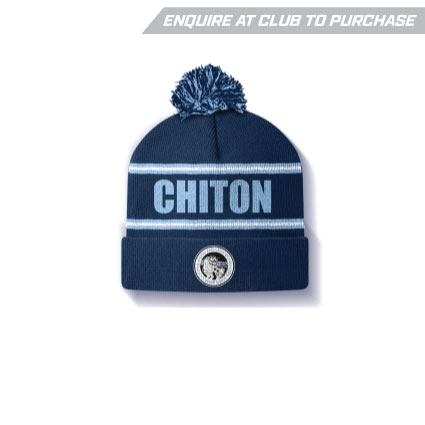 Chiton Rocks SLSC Custom Beanie Pinstripe