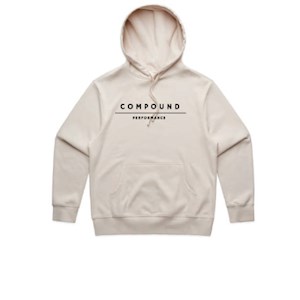 Compound Performance Heavy Hood Jumper - Bone