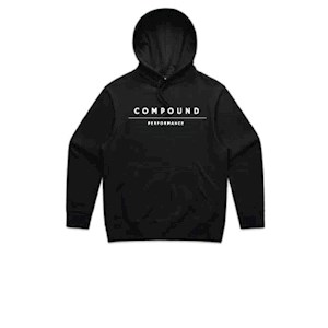 Compound Performance Heavy Hood Jumper - Black