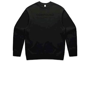 Compound Performance Relax Crew Jumper - Embroidered