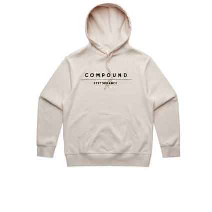 Compound Performance Heavy Hood Jumper - Bone