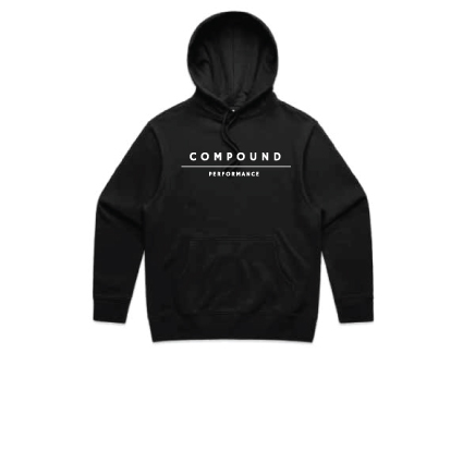 Compound Performance Heavy Hood Jumper - Black