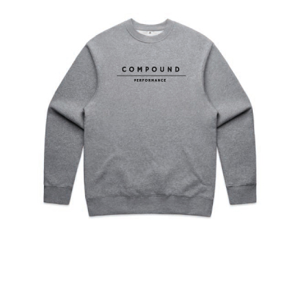 Compound Performance Relax Crew - Grey Marle